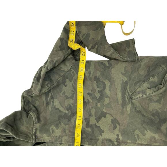 Zara Open Cardigan Hoodie Camouflage Women’s Size Medium - Picture 6 of 11